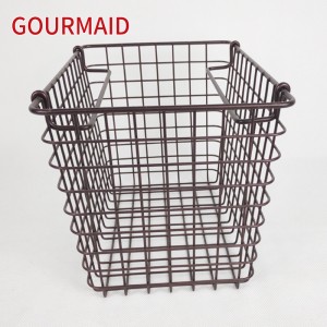 Large Rectangular Wire Storage Organizer