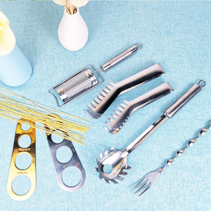 03 stainless steel spaghetti utensil server photo1