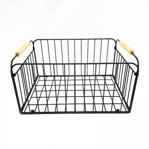 Wire Folding Pantry Organizer Basket