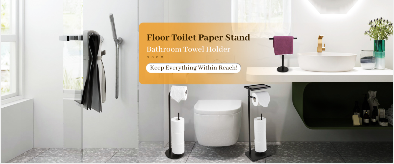 Floor Toilet Tissue Stand