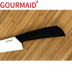 бел керамички нож за готвач со ABS рачка