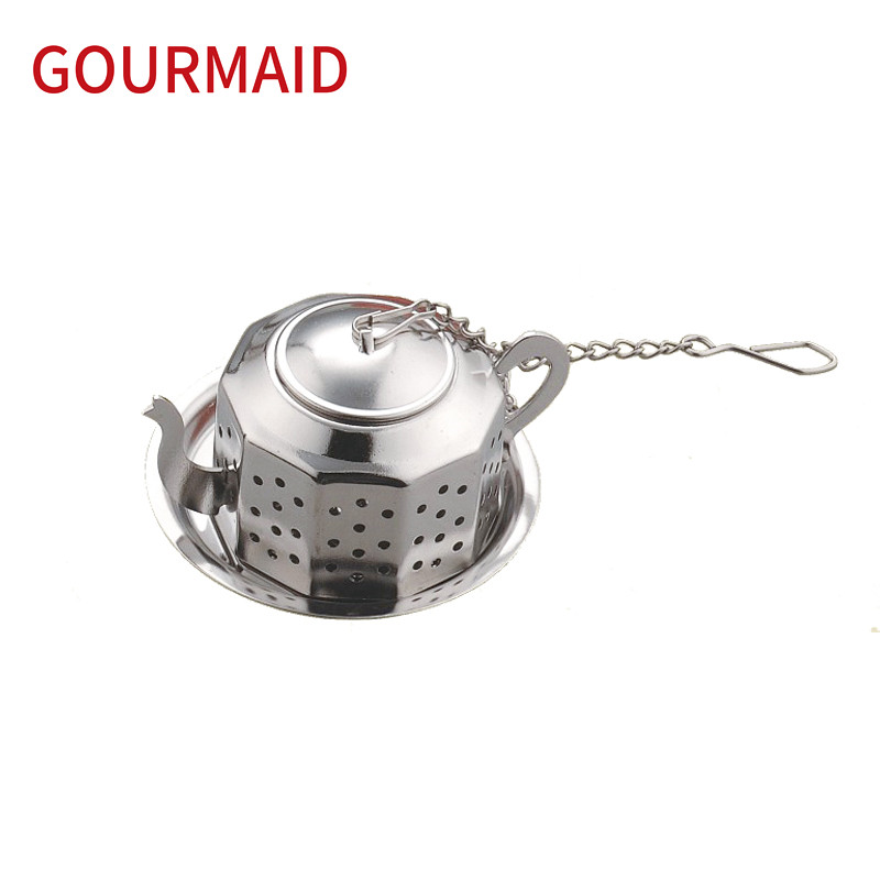 Reasonable price for Modern Fruit Bowl - stainless steel teapot shape infuser – Light Houseware