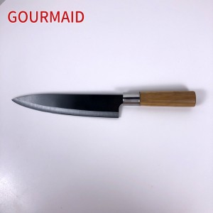 8.5 inch kitchen black ceramic chef knife