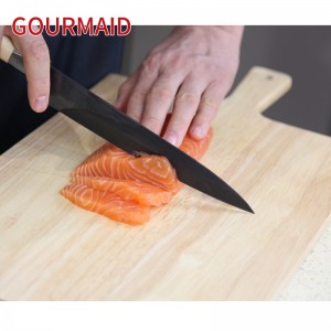 8 inch kitchen white ceramic chef knife