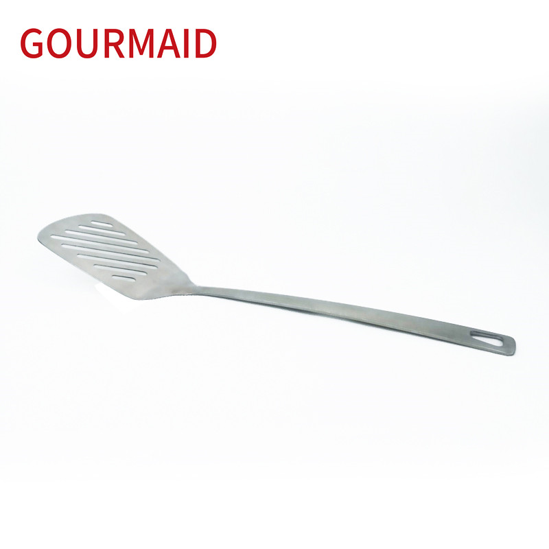 Quality Inspection for Wooden Kitchenware Items - stainless steel utensil slotted turner – Light Houseware