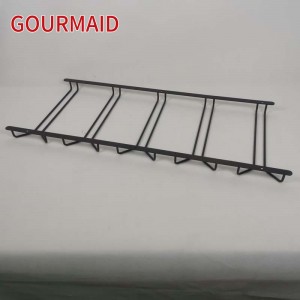 5 Row Wine Glass Hanging Rack