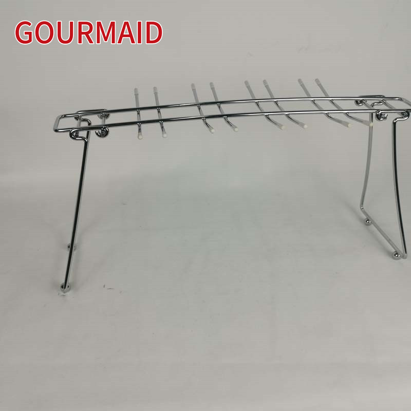 2020 High quality Stainless Steel Barware - Wire Folding Stemware Drying Rack – Light Houseware