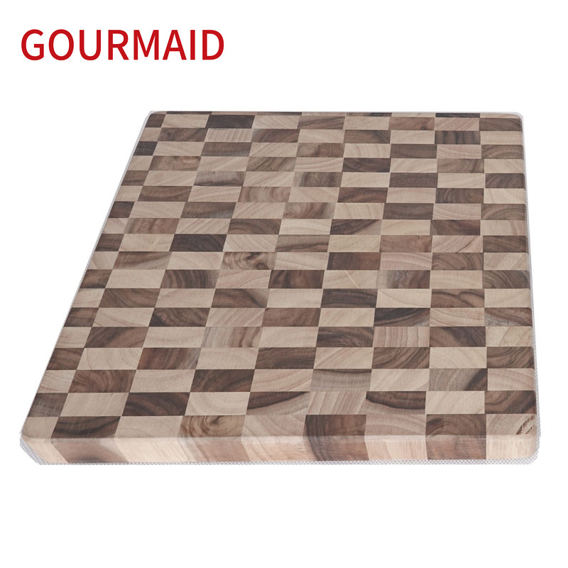 Renewable Design for Bamboo Kitchenware - end grain acacia wood butcher block – Light Houseware