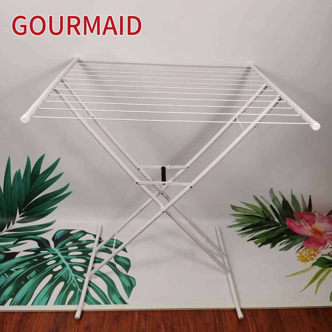 Manufacturer for Metal Folding Drying Rack - Foldable Steel Airer – Light Houseware