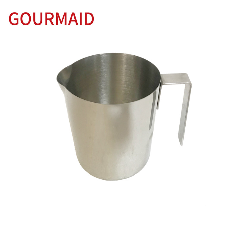 Wholesale Discount Geometric Metal Wire Fruit Bowl - stainless steel straight sided milk foaming pitcher – Light Houseware