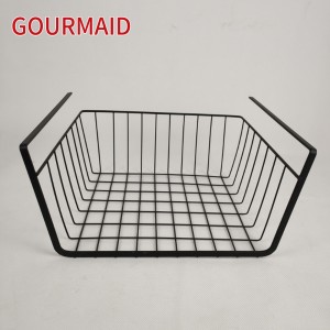 Bronze Under Shelf Steel Wire Basket