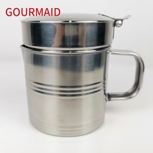 stainless steel kitchen gravy filter