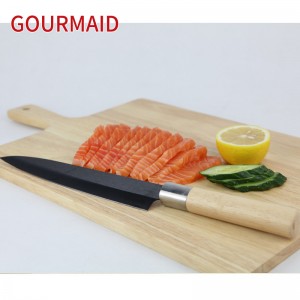 8 inch kitchen white ceramic chef knife