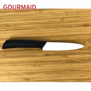 4 palcový kuchynský biely keramický nôž na ovocie