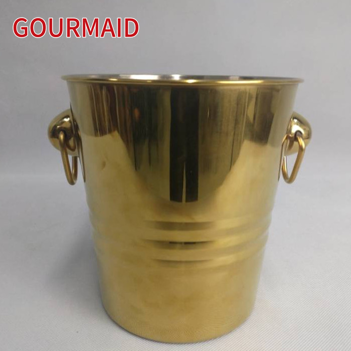 Factory wholesale Copper Barware Set - Stainless Steel Champagne Bottle Cooler – Light Houseware