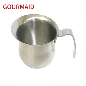 stainless steel milk steaming belly cup