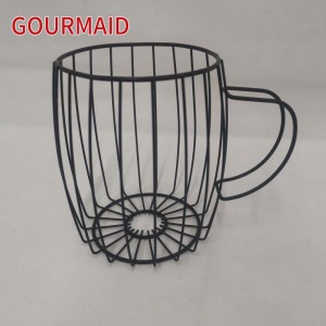 Wire Coffee Mug Pod Basket