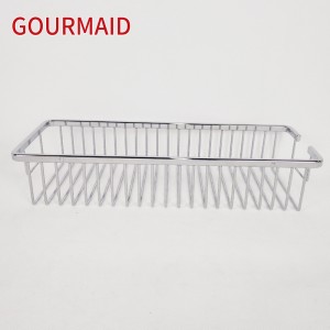 Single Tier Stainless Steel Shower Caddy
