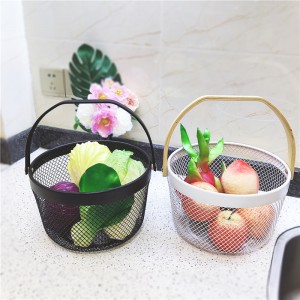 Mesh Steel Storage Organizer Basket