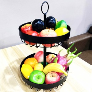 2 Tier Iron Basket