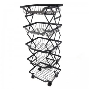 5 Tier Stackable Stockage Rack