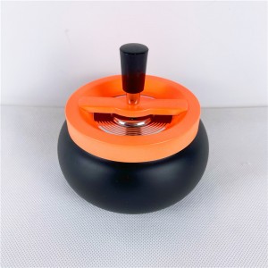 Push Down Cigarette Ashtray