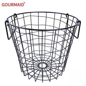 Laundry Round Wire Hamper