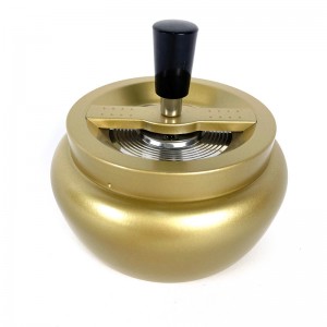 Portable Metal Spinning Ashtray