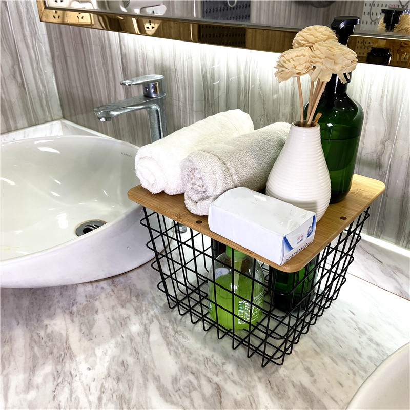 Wire Basket – Storage Solutions for Bathrooms