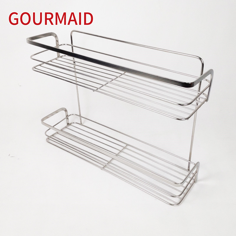 Reliable Supplier Shower Basket For Shower Mixer Valves - Chrome Plated Steel Shower Caddy – Light Houseware