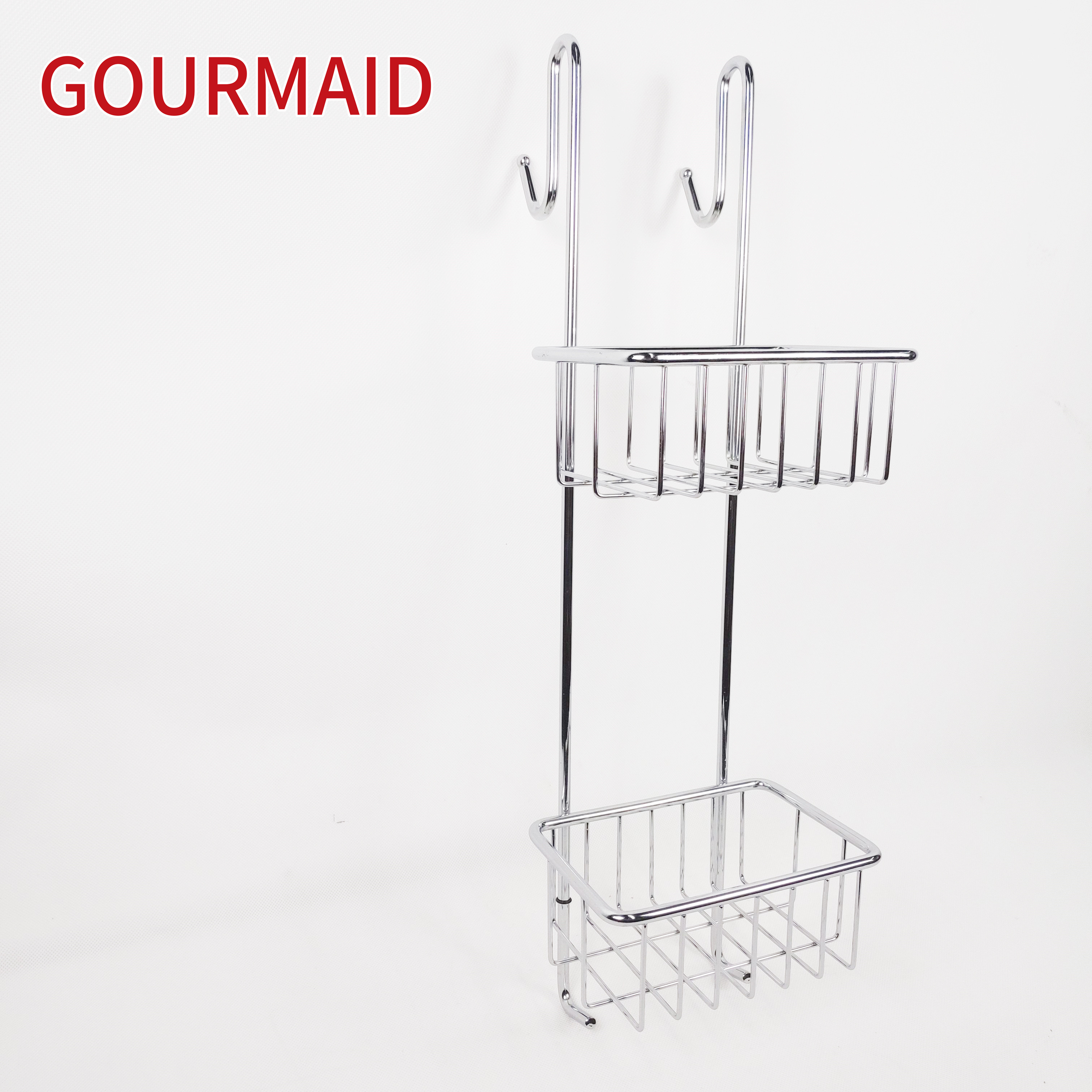 Fast delivery Wall Mounted Rectangular Wire Shower Basket - Stainless Steel Hanging Shower Caddy – Light Houseware