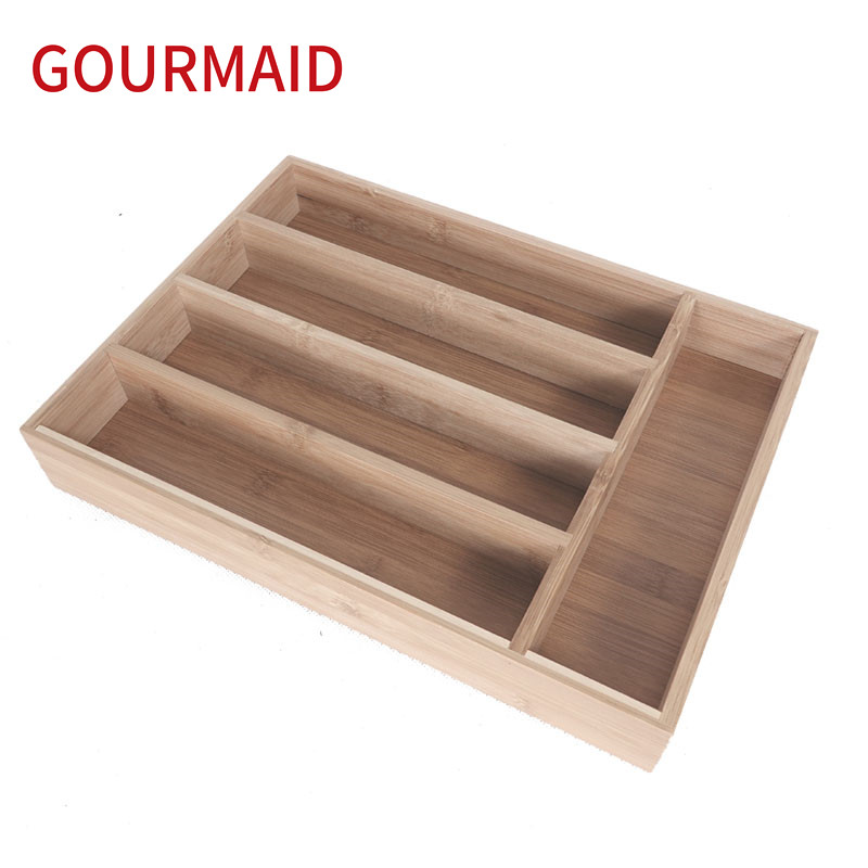 Quality Inspection for Bamboo Expandable Cutlery Tray - bamboo cutlery tray – Light Houseware
