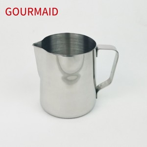 stainless steel 600ml coffee milk frothing pitcher