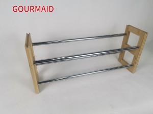 Étagère à chaussures extensible à 2 niveaux