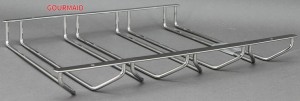 4 Rows Under Shelf Wine Rack