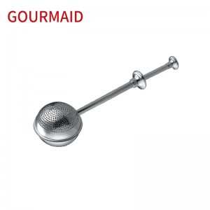 stainless اسٽيل retractable ڊگهي چانهه infuser