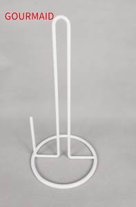 Nangtung Steel Kawat Paper Towel Holder