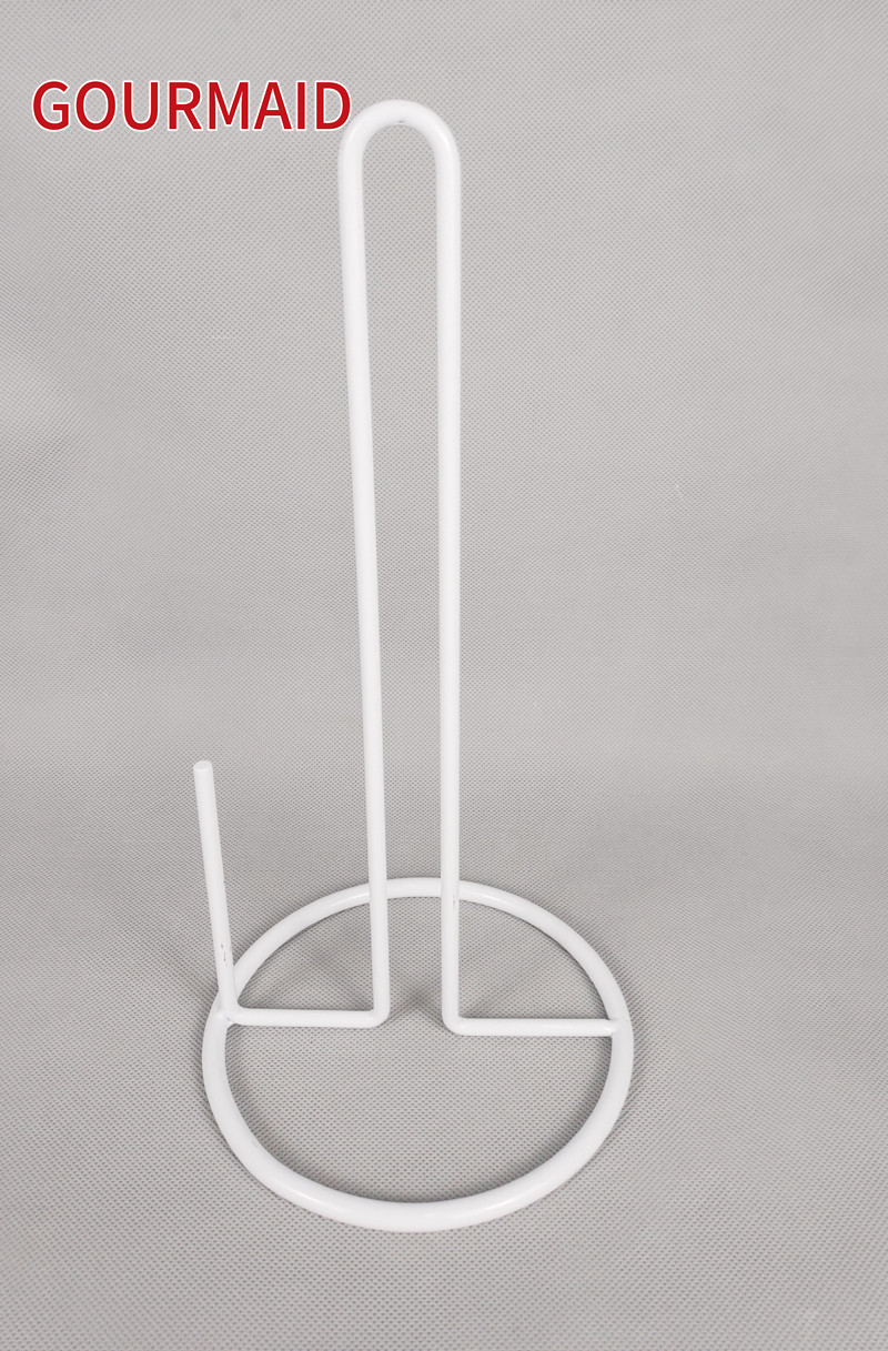 New Fashion Design for White Under Cabinet Towel Rolls Hanger - Vertical Steel Wire Paper Towel Holder – Light Houseware
