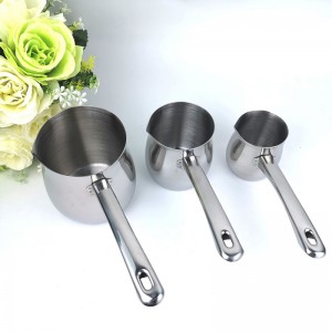 Stainless hlau Butter Melting Pot Set