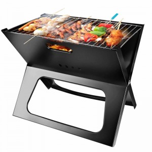 Stainless Steel Folding BBQ Portable Barbecue အသားကင်