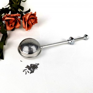 Аз пӯлоди зангногир Retractable Чой Long Infuser