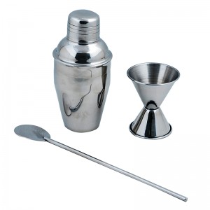 Stainless Steel Cocktail Shaker Set Bartender Kit