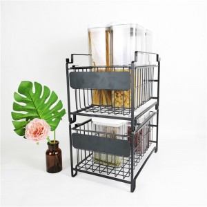 Stackable Pull Out Basket ၊