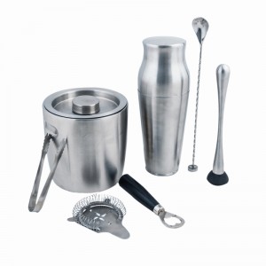 Ice Bucket Cocktail Shaker Bar Tool အစုံ