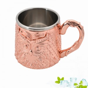 Stainless Steel Cocktails Double Wall Mug ခွက်