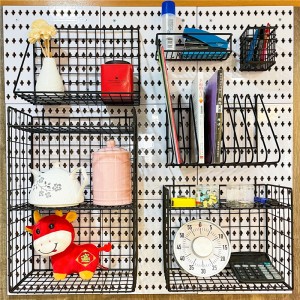 Home Office Pegboard Organizer